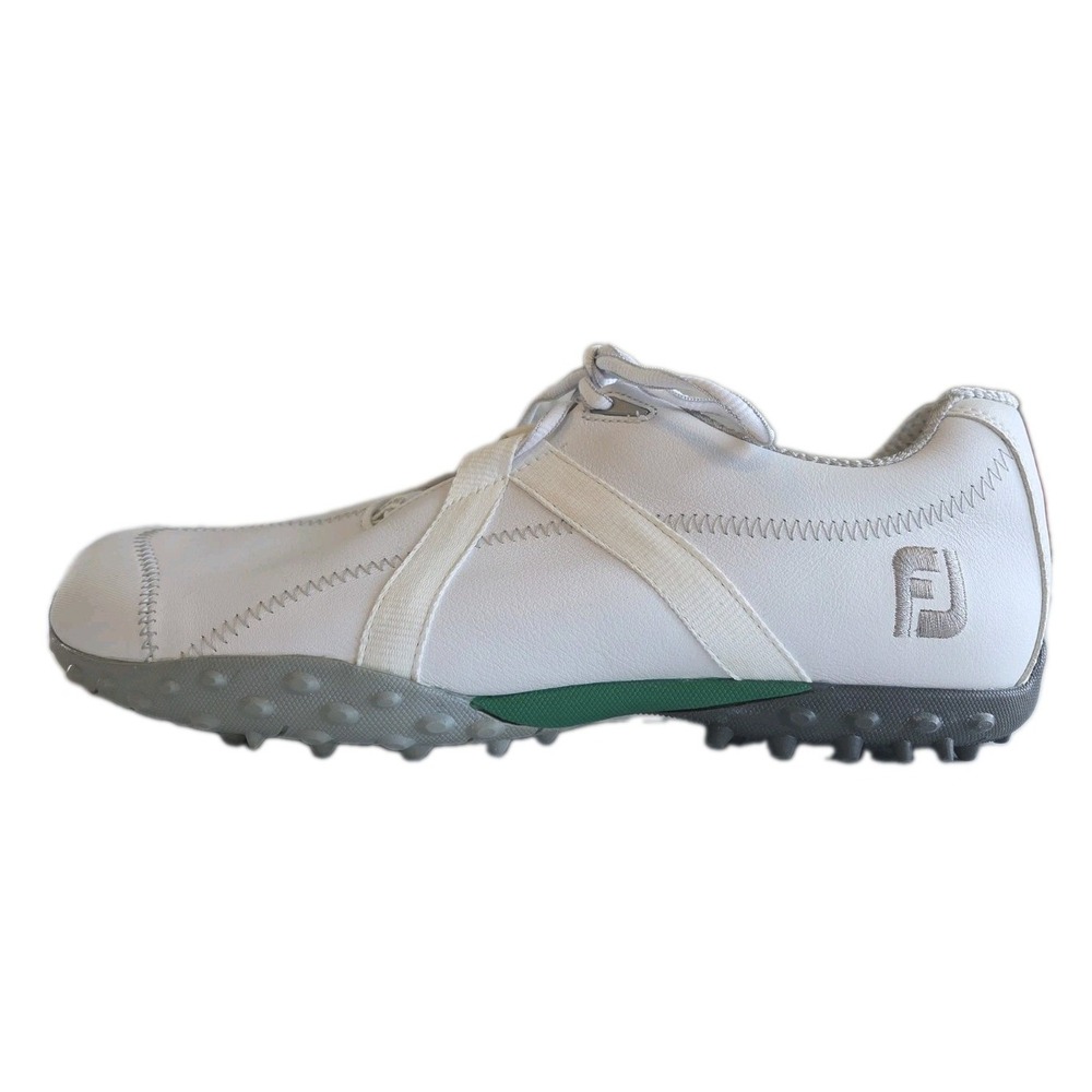 FootJoy Golf Shoes Mens 9.5 M:Project Sneaker Spikeless White Green 55206